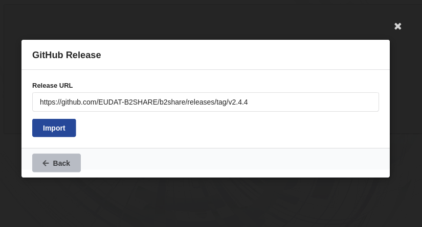 Importer Input