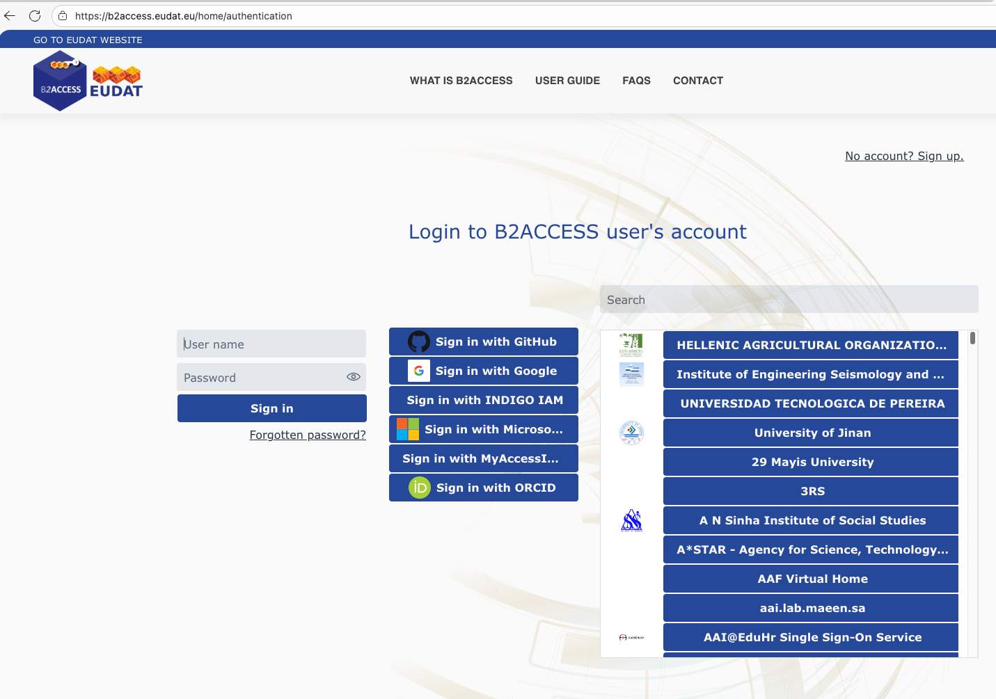 B2SHARE-B2ACCESS-registration